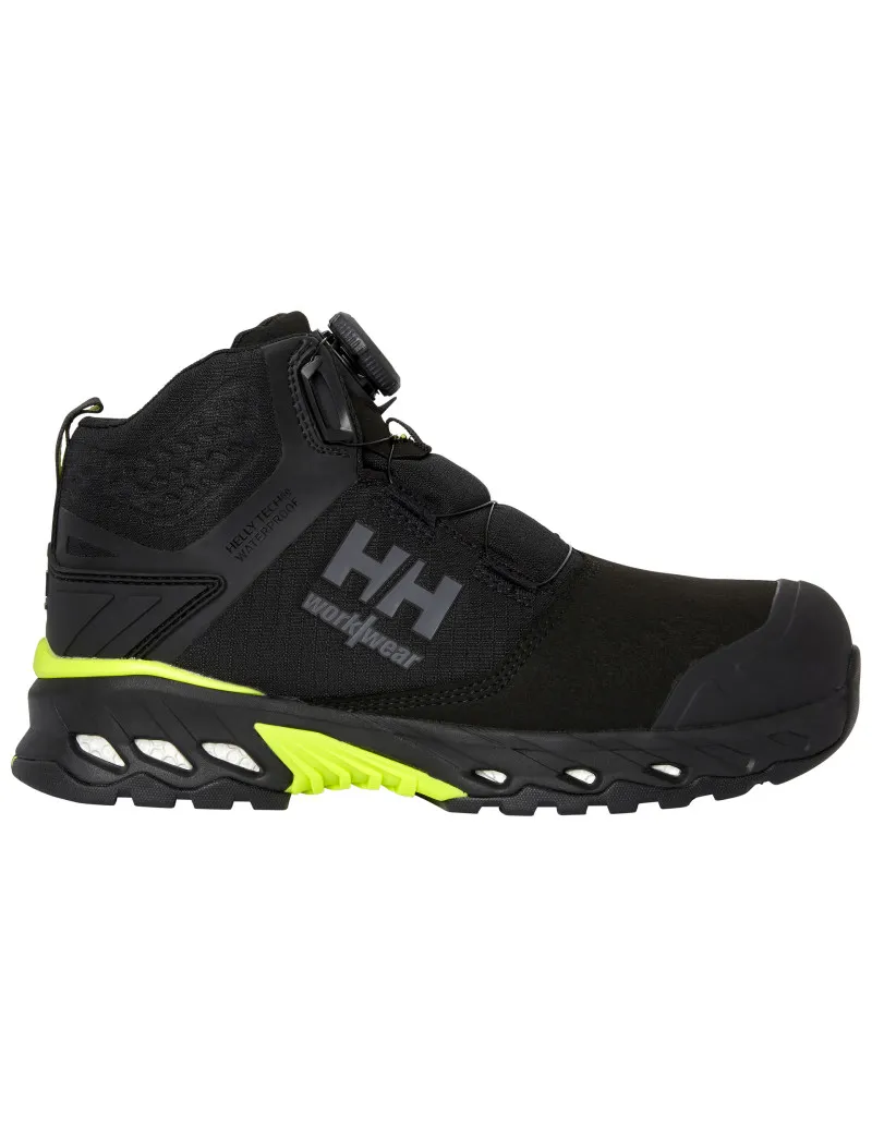 Chaussures de sécurité mi-hautes - S7L - MAGNI EVOLUTION - HH WORKWEAR® Couleur Black/Dark lime Taille 41