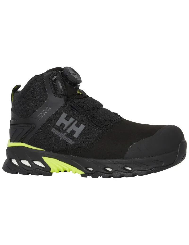 Chaussures de sécurité mi-hautes - S7L - MAGNI EVOLUTION - HH WORKWEAR® Couleur Black/Dark lime Taille 41