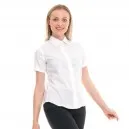 Chemise de service manches courtes blanc - KARIBAN