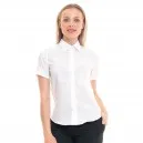 Chemise de service manches courtes blanc - KARIBAN