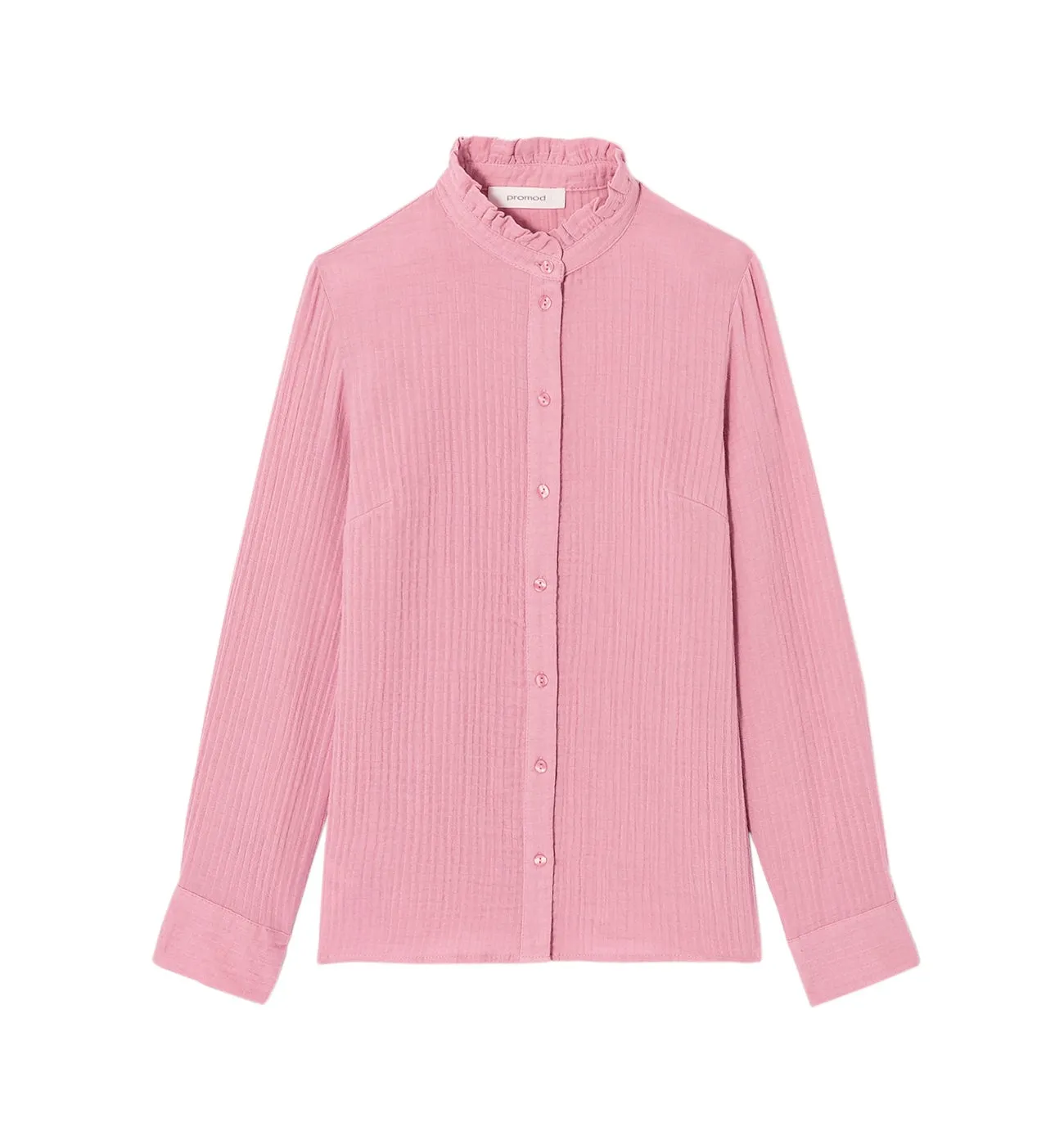 Chemise en gaze de coton - Rose