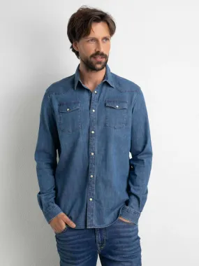 Chemise en jean - Light Indigo - Petrol Industries