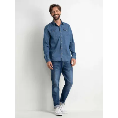 Chemise en jean - Light Indigo - Petrol Industries