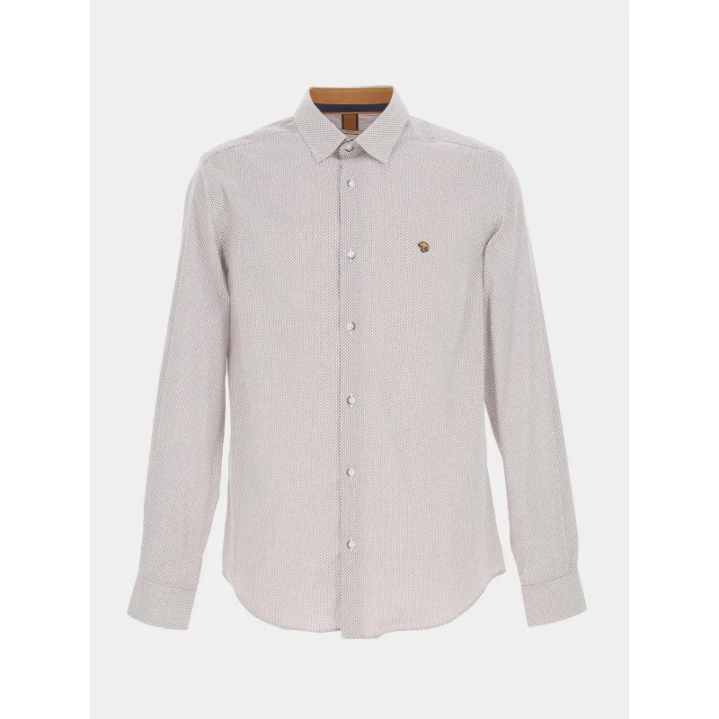 Chemise en lin kisseo blanc homme - Izac | wimod