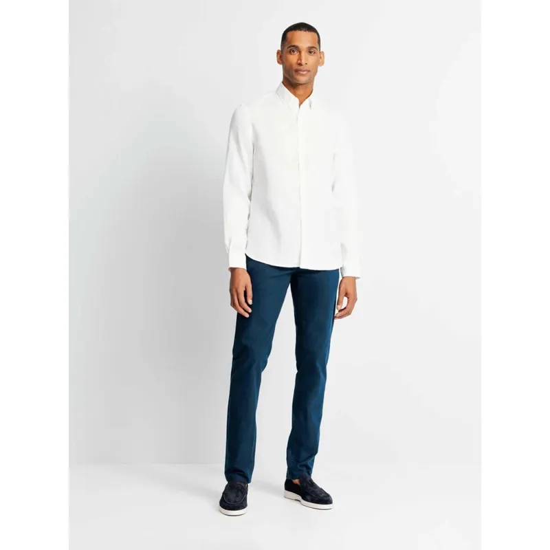 Chemise en lin kisseo blanc homme - Izac | wimod