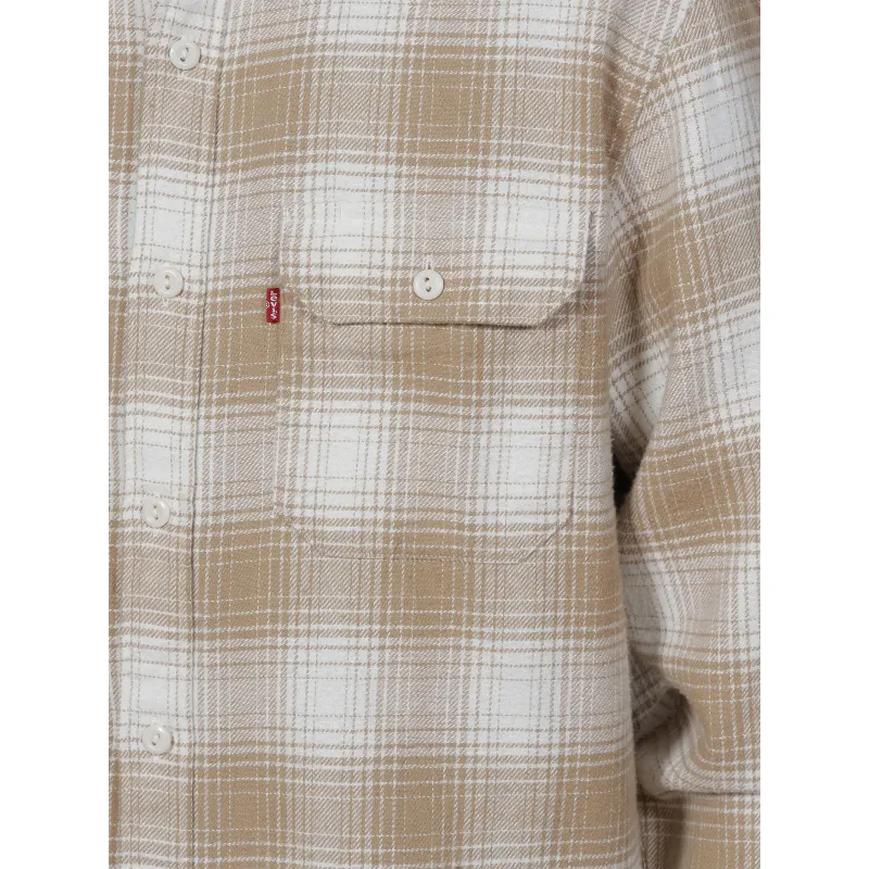 Chemise jackson worker beige homme - Levis | wimod