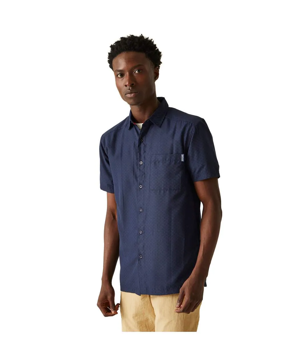 Chemise mindano homme bleu marine / denim sombre Regatta