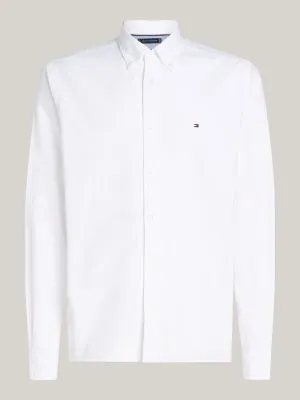 Chemise Oxford coupe standard classique | Blanc | Tommy Hilfiger