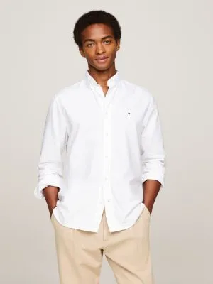 Chemise Oxford coupe standard classique | Blanc | Tommy Hilfiger