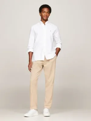 Chemise Oxford coupe standard classique | Blanc | Tommy Hilfiger