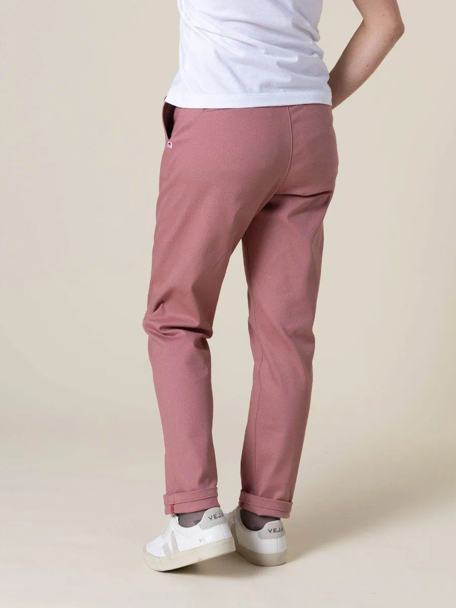 CHINO AJUSTE 263N coton bio filidenim flex uni quartz Femme | 1083