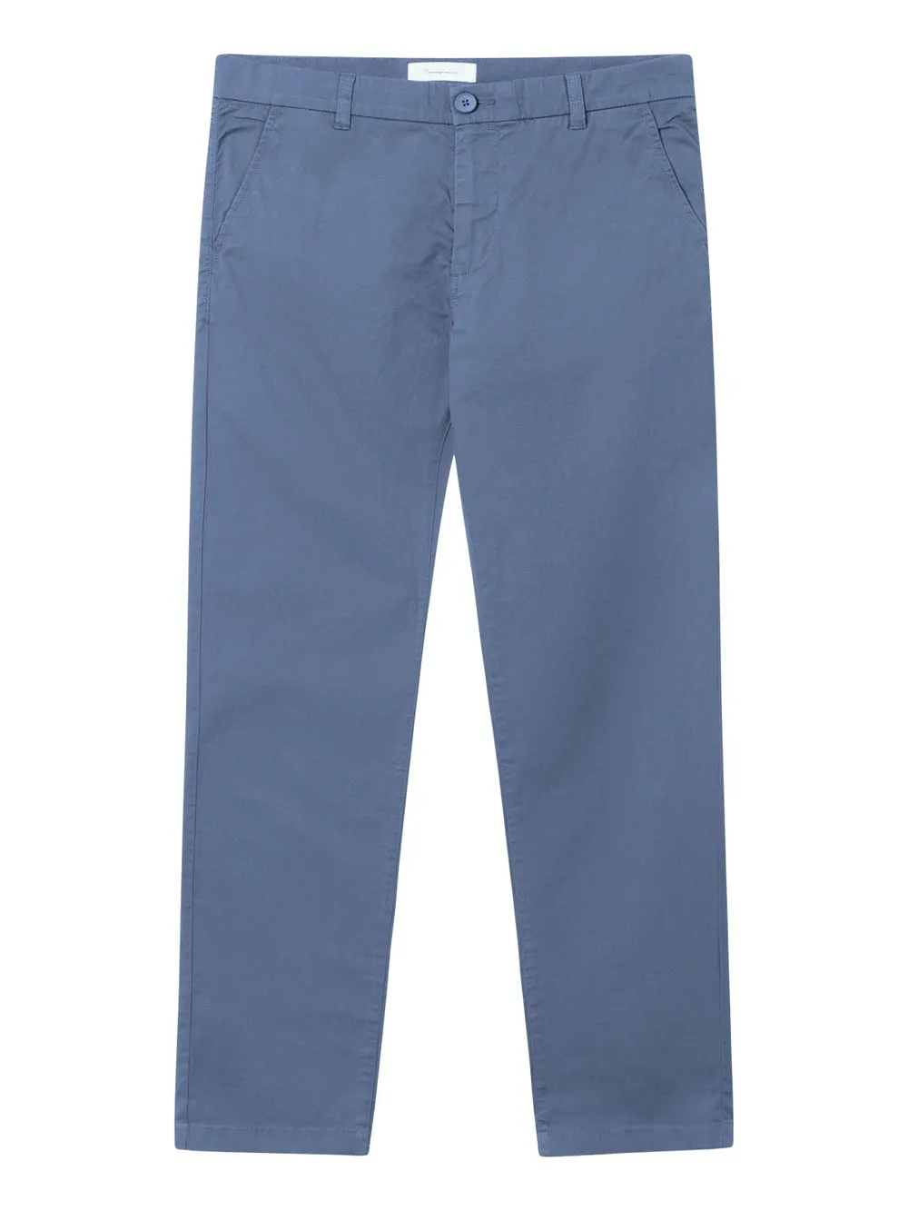 Chino en popeline coton bio | bleu "chuck regular poplin vintage indigo" 1226 vintage indigo homme