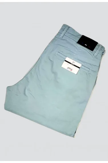 Chino LYON bleu clair Couleur Bleu Taille 38