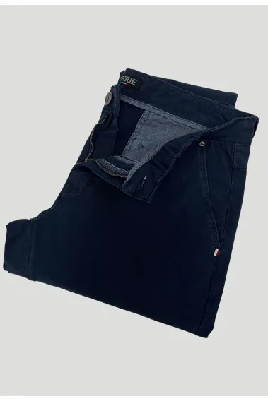 Chino LYON marine Couleur Marine Taille 36