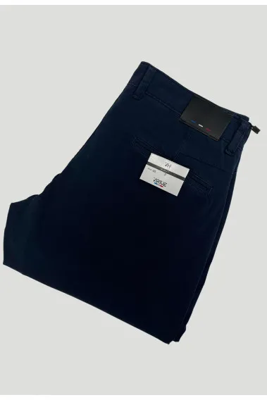 Chino LYON marine Couleur Marine Taille 36