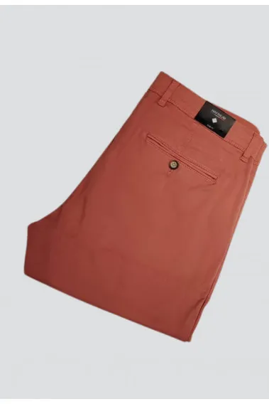 Chino PEARL brique Taille 38 Couleur Orange