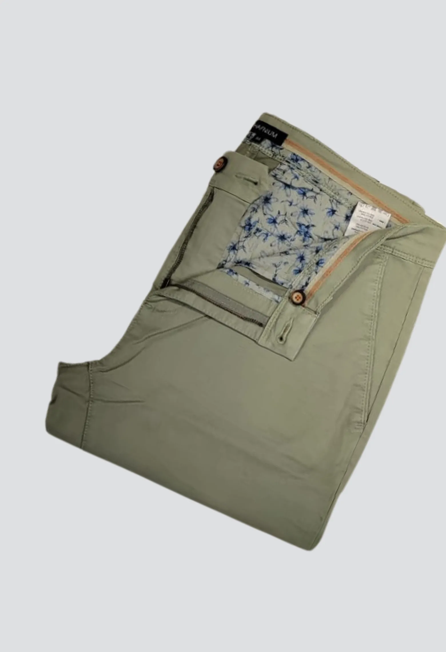 Chino PEARL olive Taille 38 Couleur Kaki