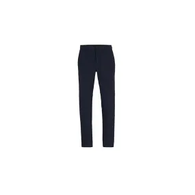 Chino Slim Fit Quadri-Extensible Bleu Foncé Boss Homme | Toulouse