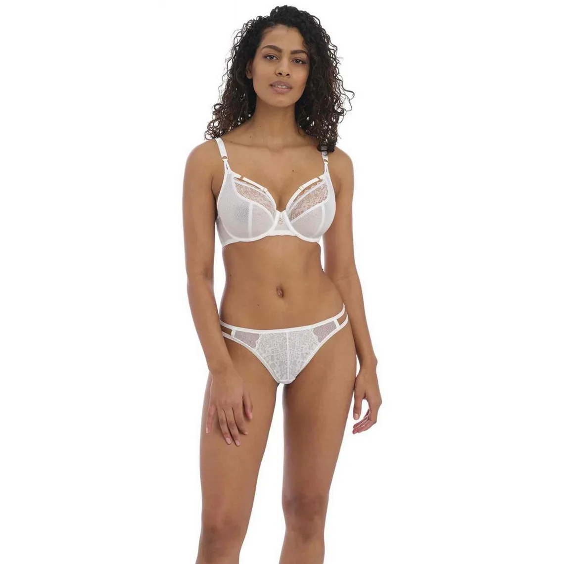 Culotte brésilienne - Blanche TEMPTRESS en nylon | 3 Suisses