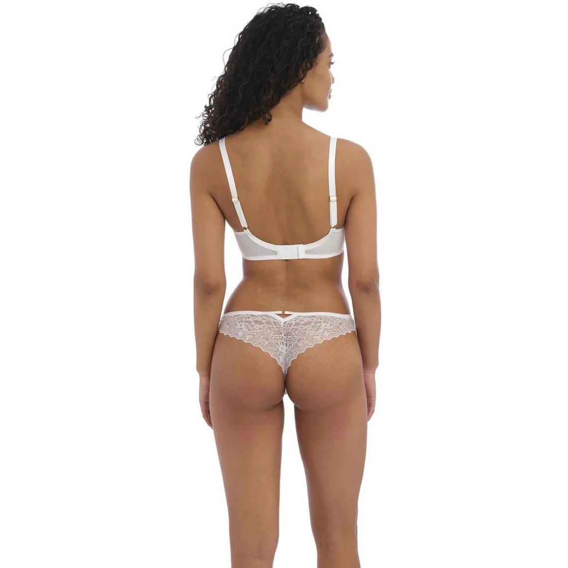 Culotte brésilienne - Blanche TEMPTRESS en nylon | 3 Suisses