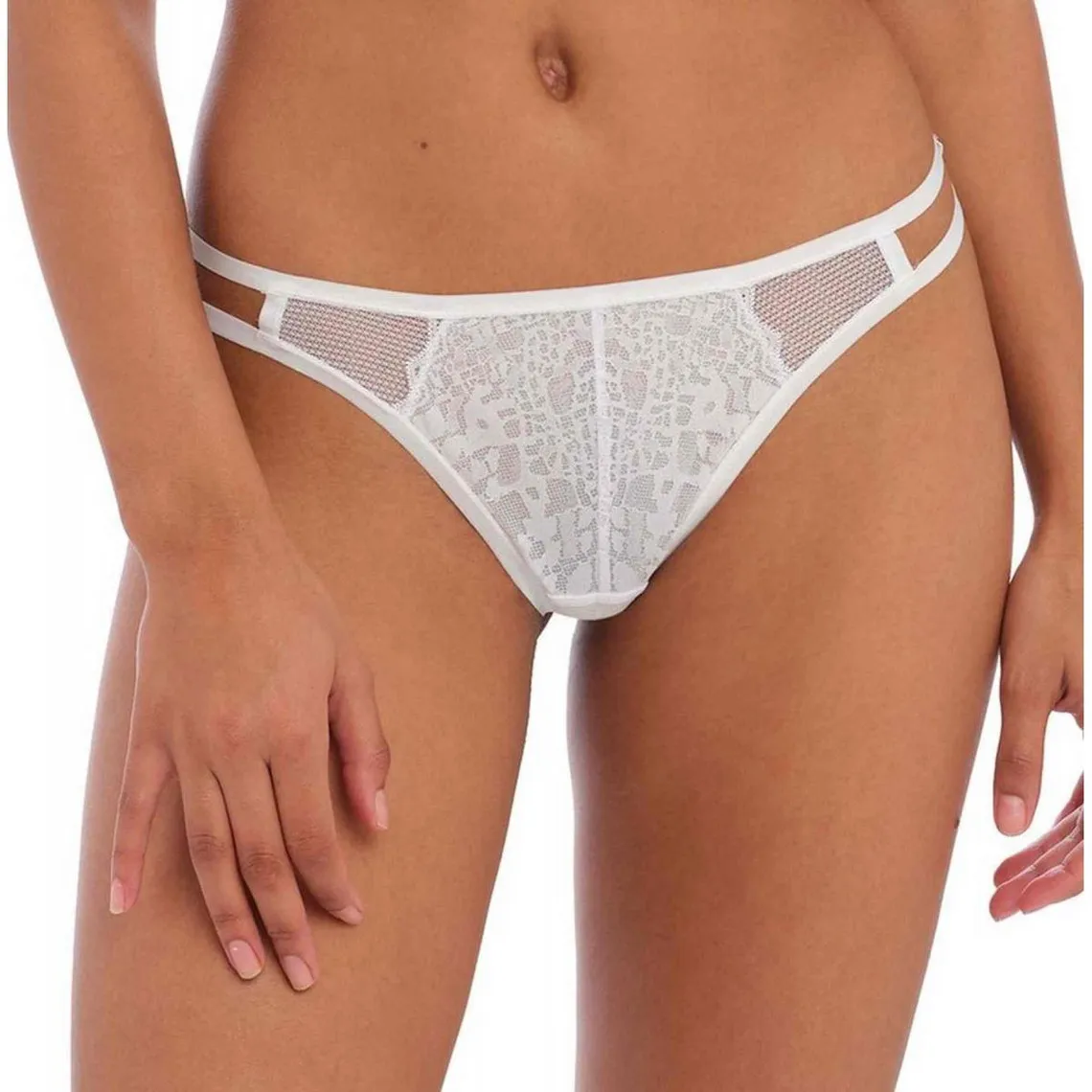 Culotte brésilienne - Blanche TEMPTRESS en nylon | 3 Suisses