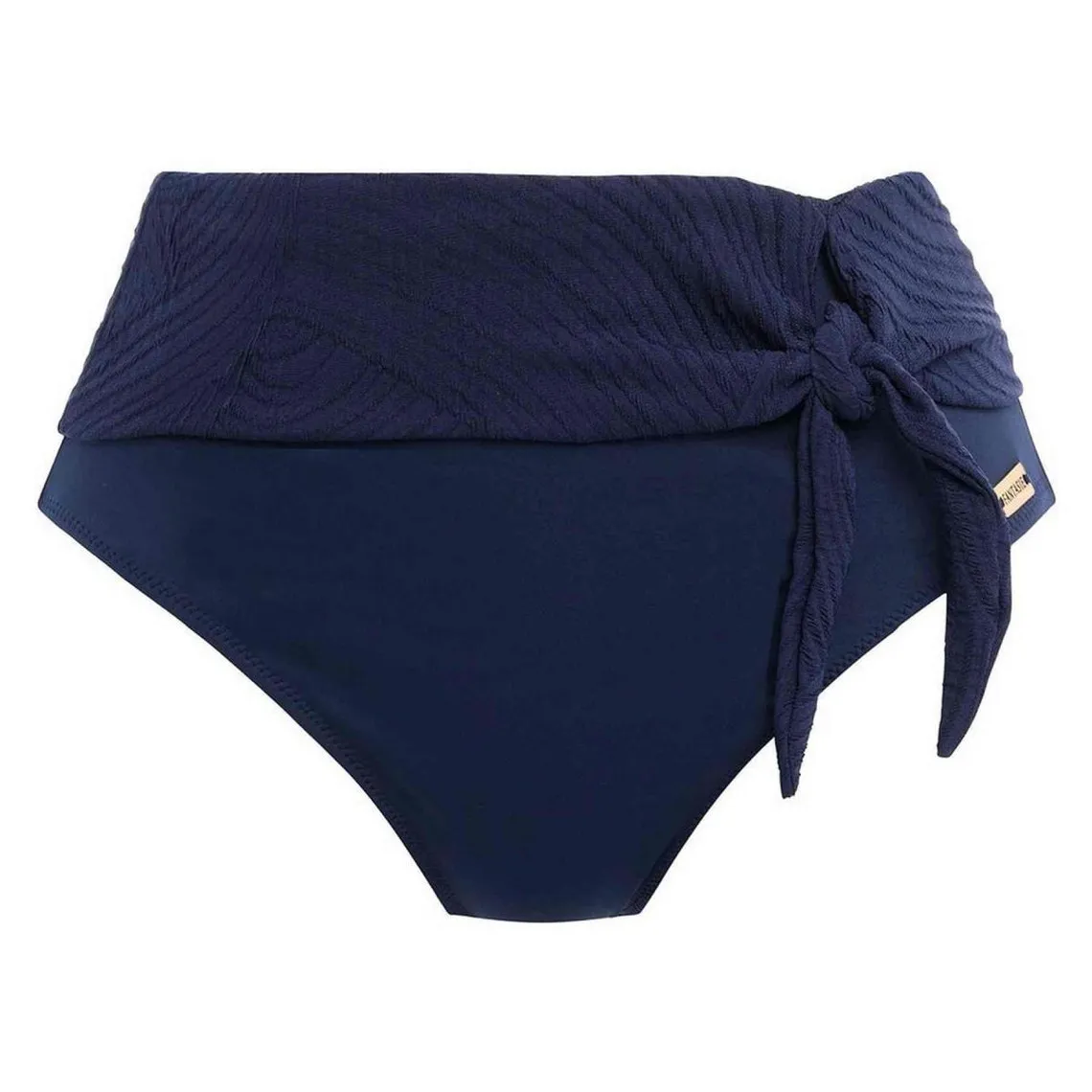 Culotte de bain Taille Haute - Bleue Fantasie Bain en nylon | 3 Suisses