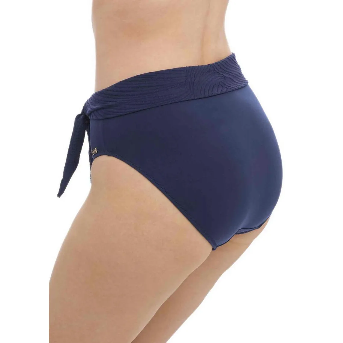 Culotte de bain Taille Haute - Bleue Fantasie Bain en nylon | 3 Suisses