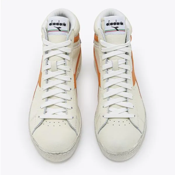 Diadora - Sneakers - Game Hi Waxed Orange Fluo