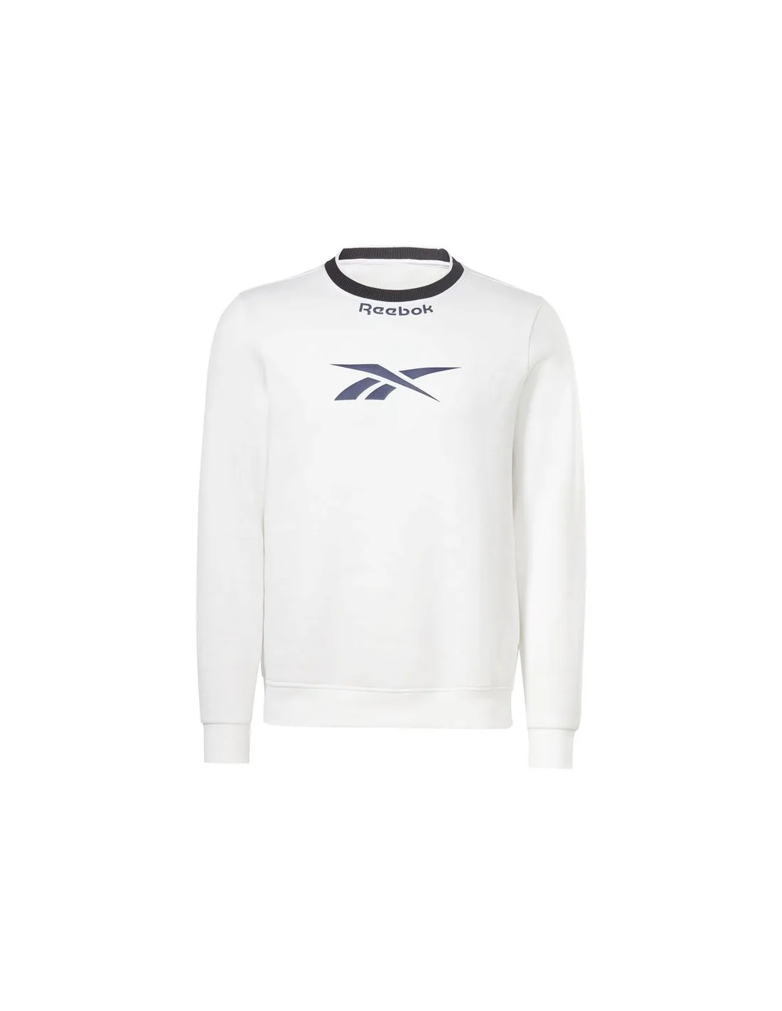 Fitness Sweatshirt Reebok Identity Arch Logo Fleece blanc Hommes