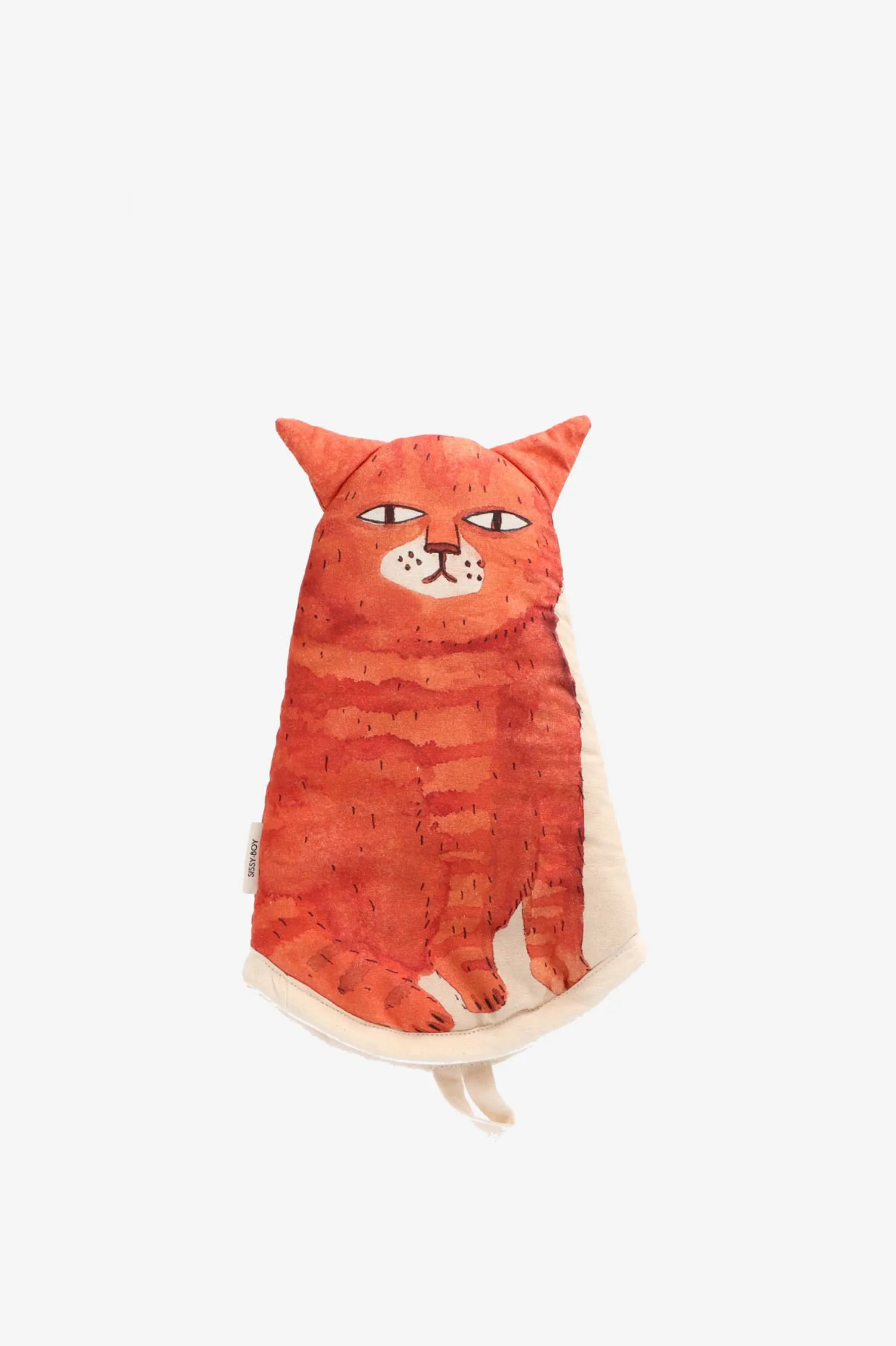 Gant de cuisine chat - orange