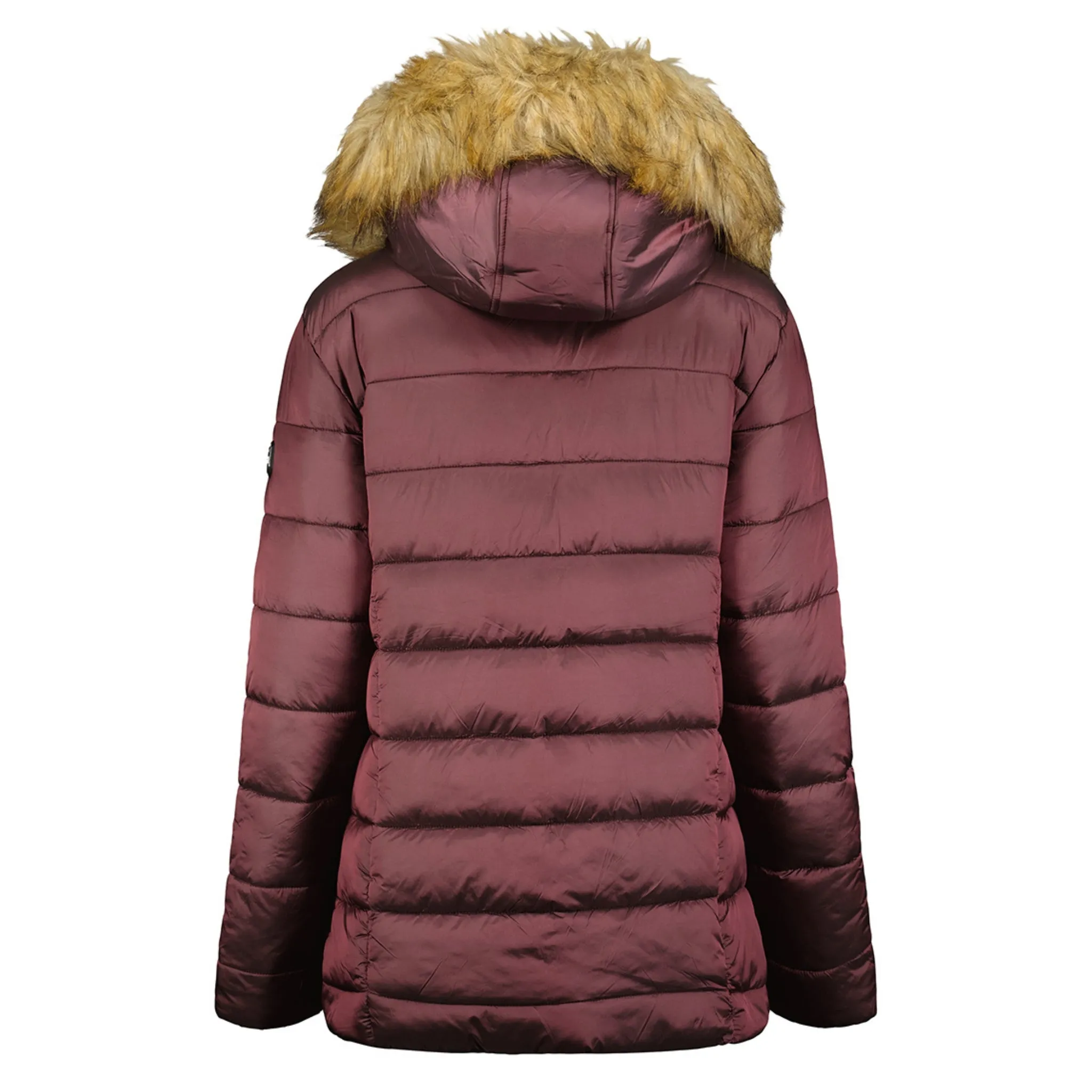 Geographical Norway Adela Femme - Parka matelassée Bordeaux