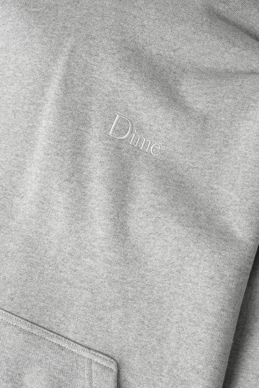 HOODIE CLASSIC SMALL LOGO GRIS CHIN