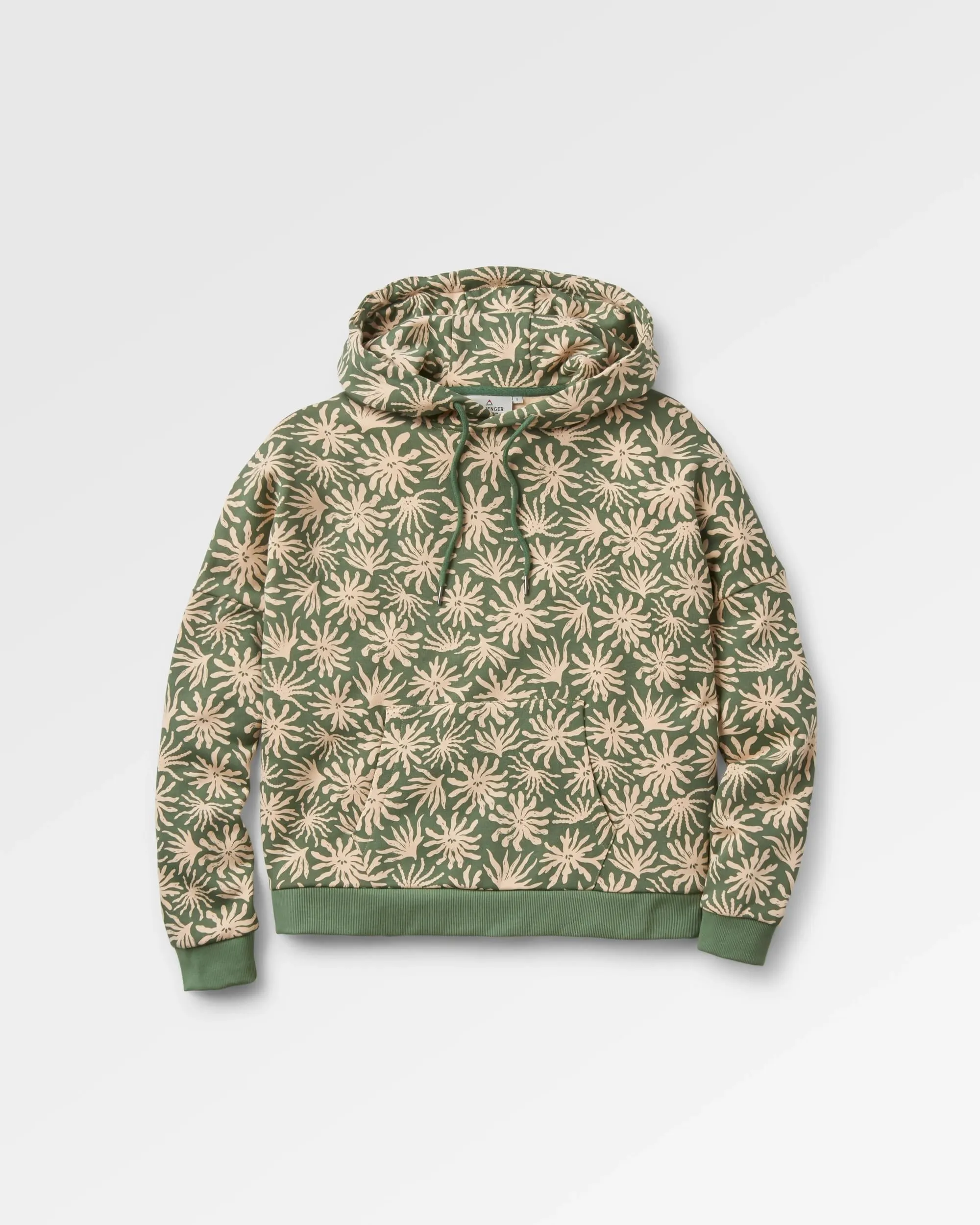 Hoodie en coton bio Arame - Pistache Algue