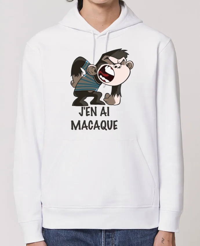 Hoodie J'en ai macaque ! Par Le Cartooniste