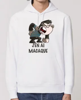 Hoodie J'en ai macaque ! Par Le Cartooniste