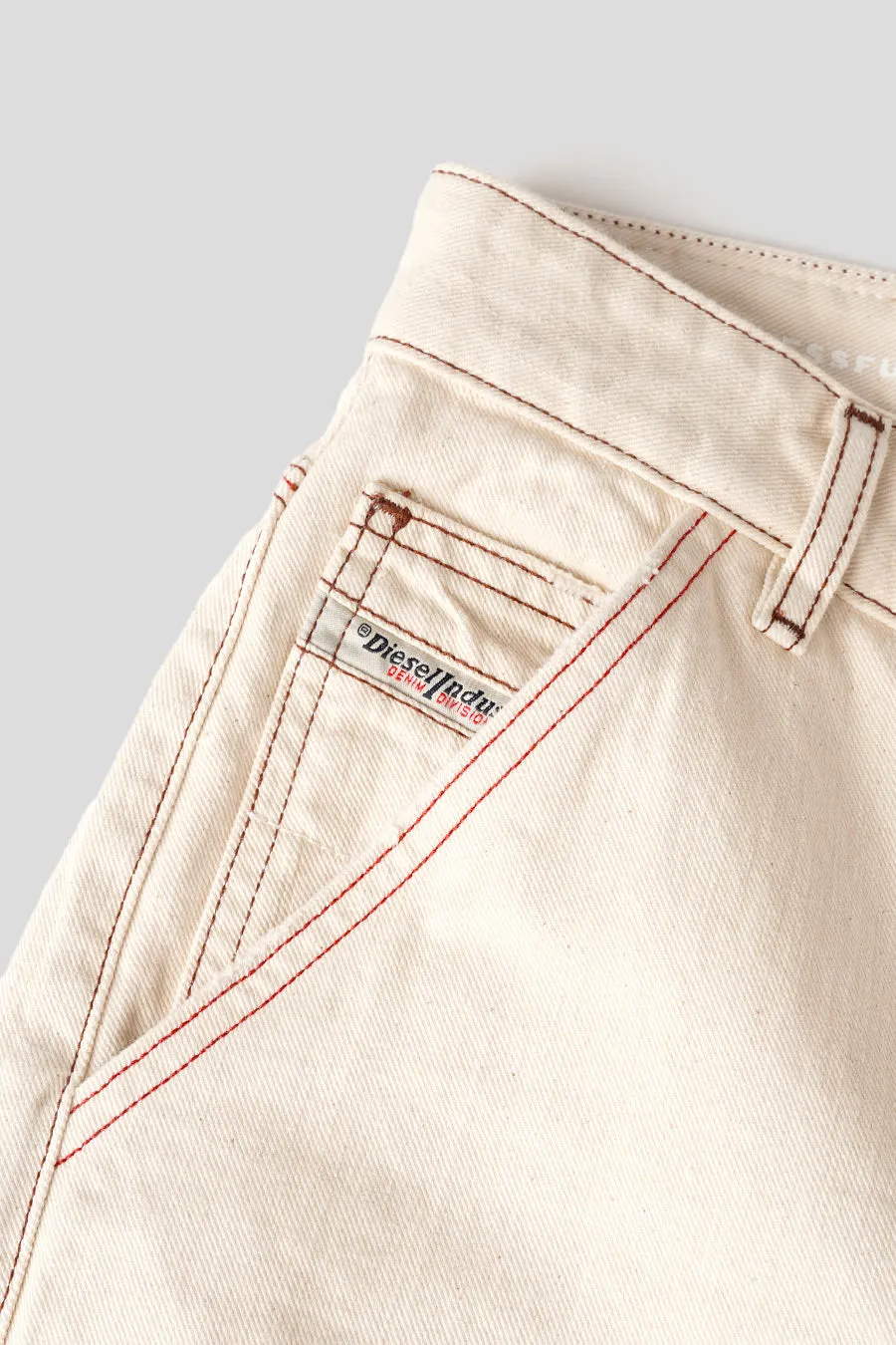 JEANS CARGO 1996 BLANC