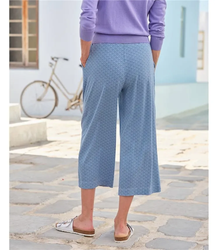 Jupe culotte imprimée - Femme - Jersey