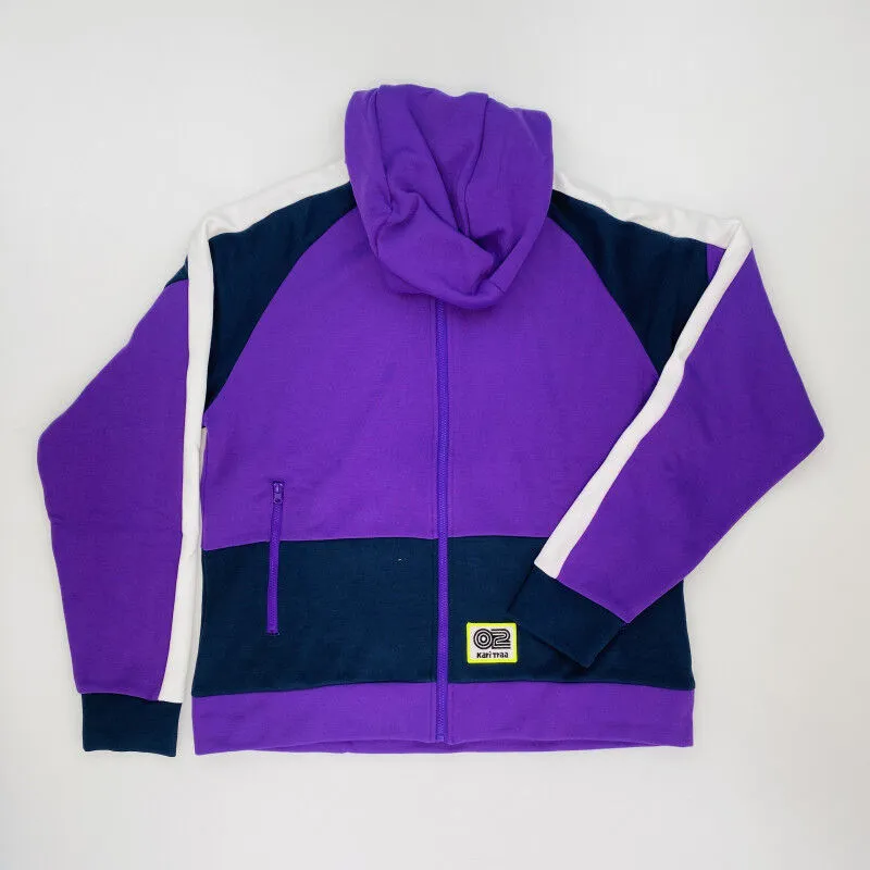 Kari Traa Janni F/Z Hood - Seconde main Sweatshirt femme - Violet - M | Hardloop