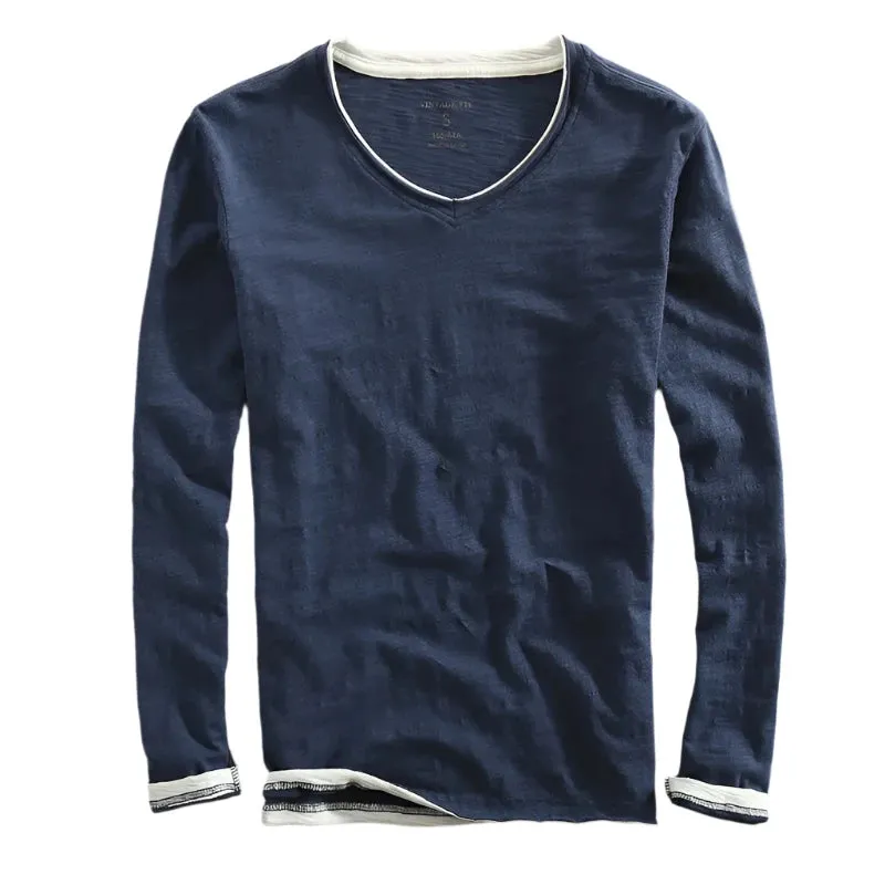 Landry - Excellent pull en coton pour hommes