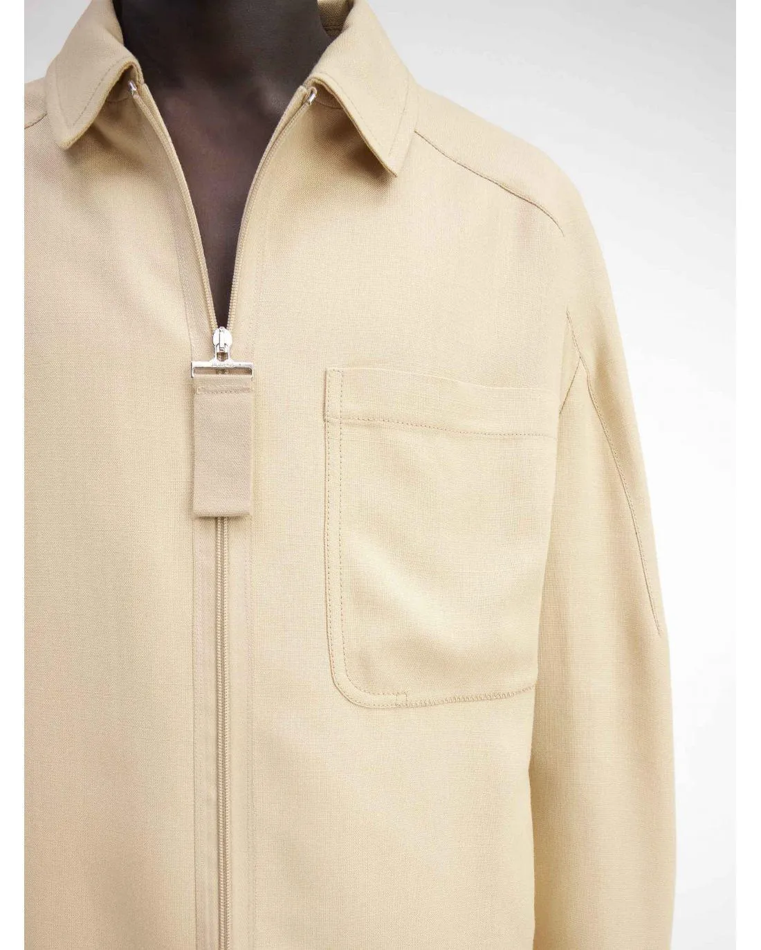 LE BLOUSON LINU BEIGE - Jacquemus | Chez Maman Rouen