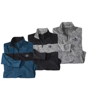 Lot de 3 Sweats Molleton