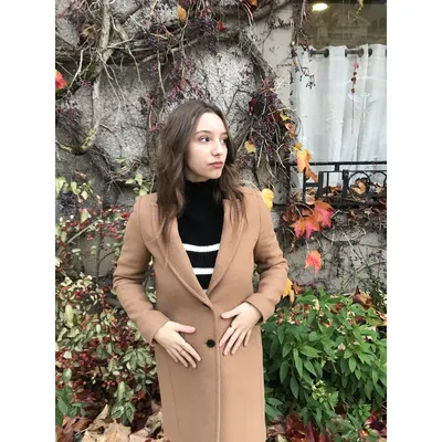 Manteau col tailleur - noisette - Ikks