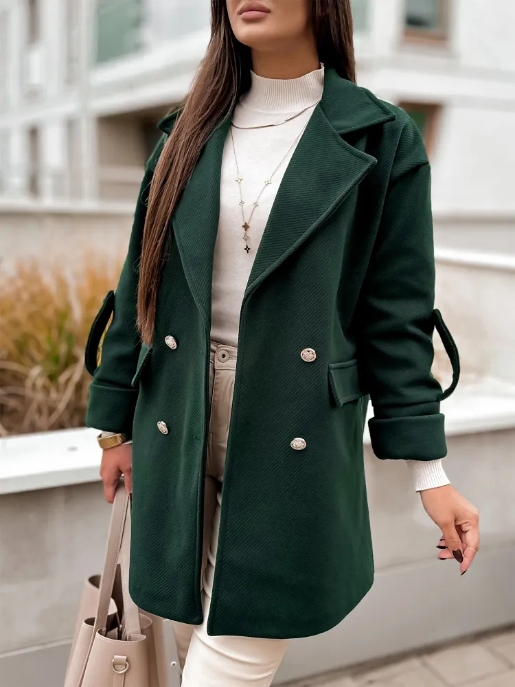 MANTEAU DAFNA VERT