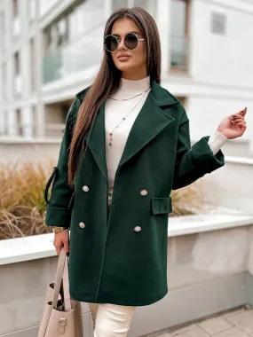 MANTEAU DAFNA VERT