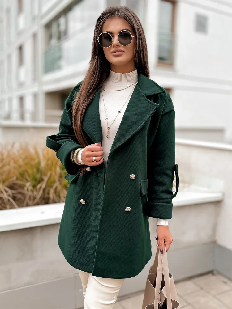 MANTEAU DAFNA VERT