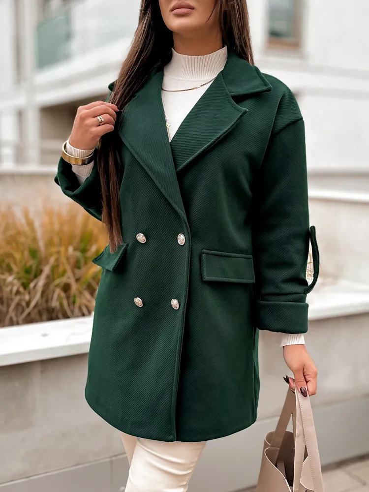 MANTEAU DAFNA VERT