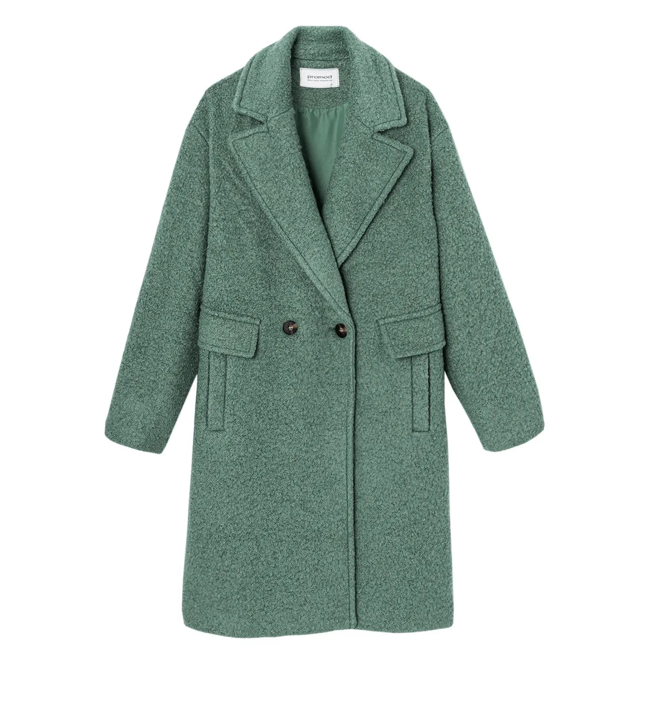 Manteau en laine Femme - Vert