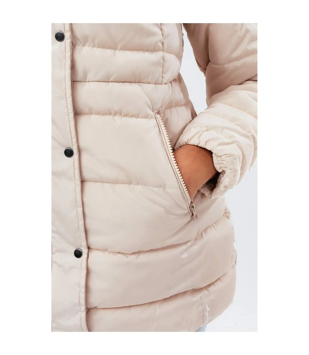 Manteau femme beige Hype