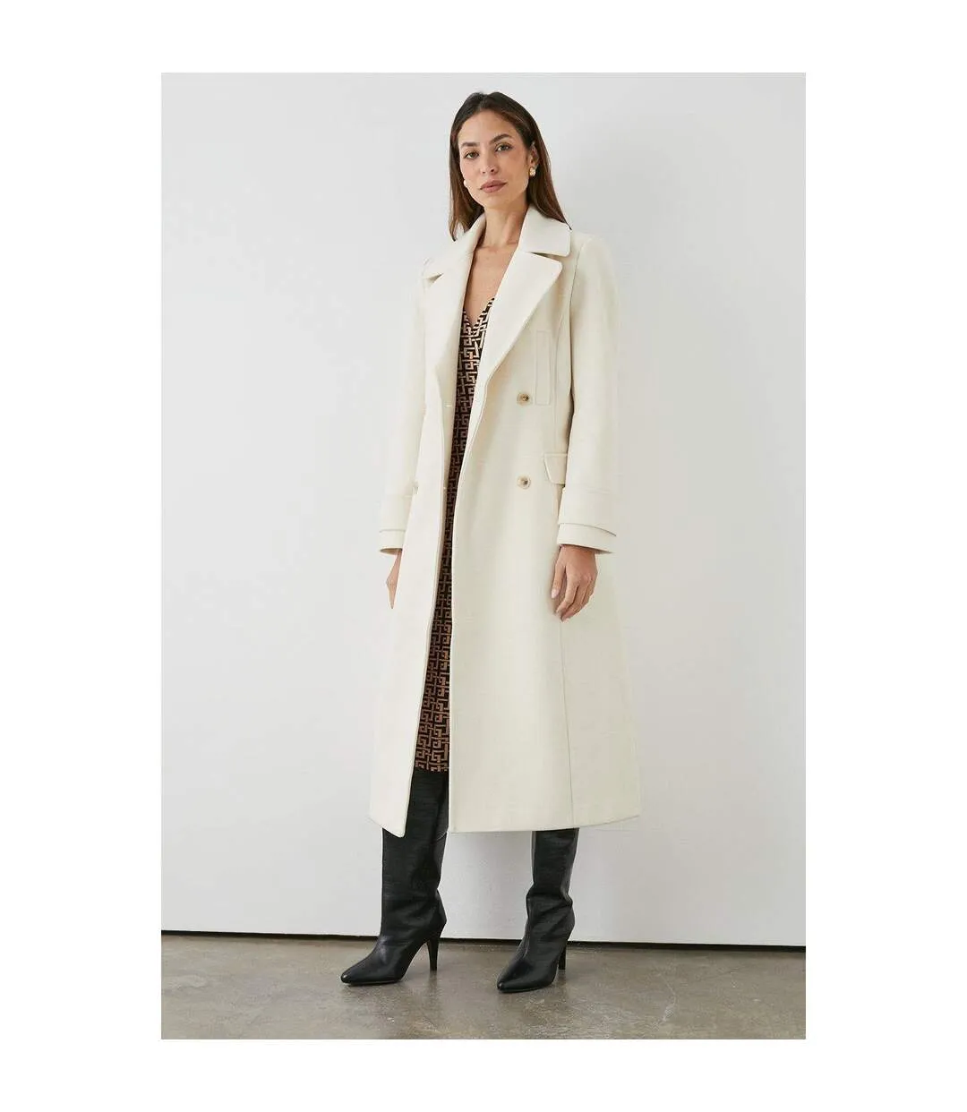 Manteau femme pourpre Principles