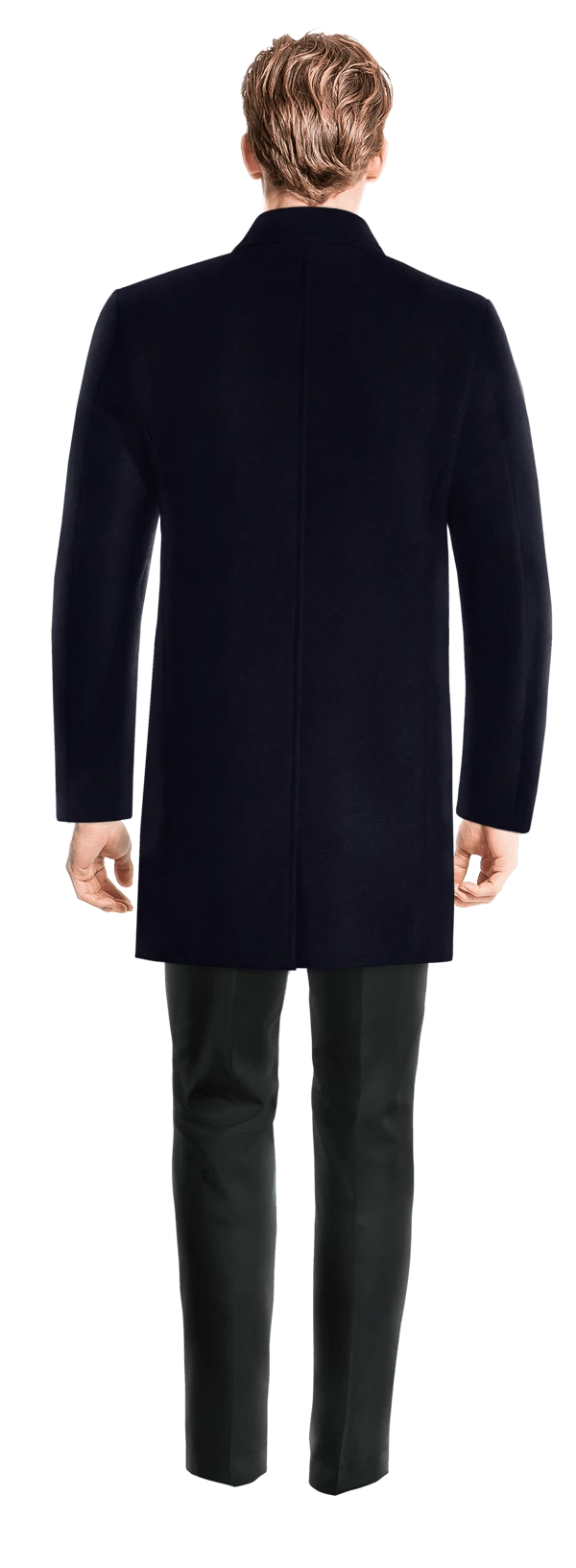 Manteau homme bleu